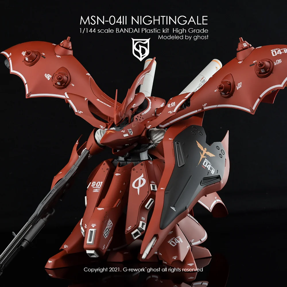 G-rework Decal HGUC #240 Nightingale