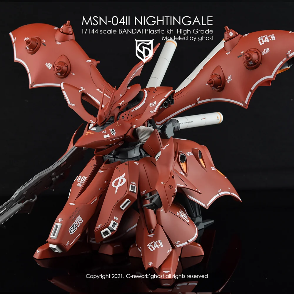 G-rework Decal HGUC #240 Nightingale