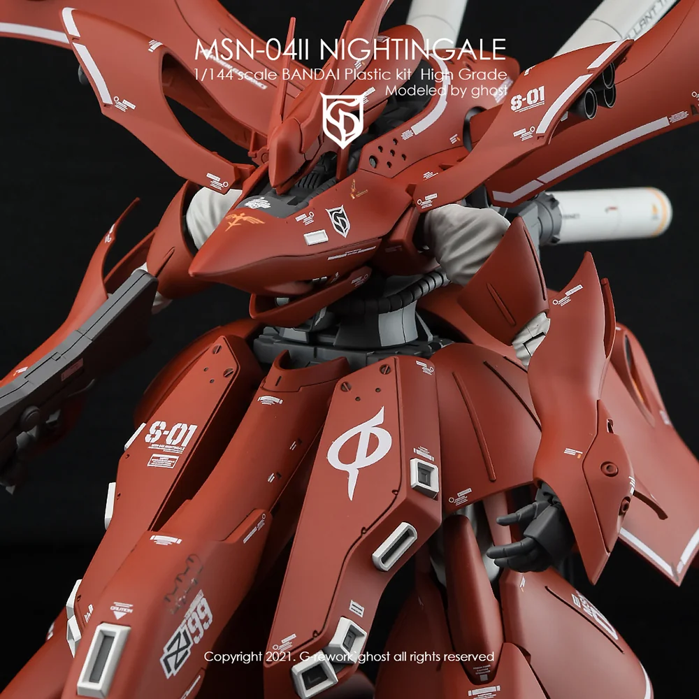 G-rework Decal HGUC #240 Nightingale