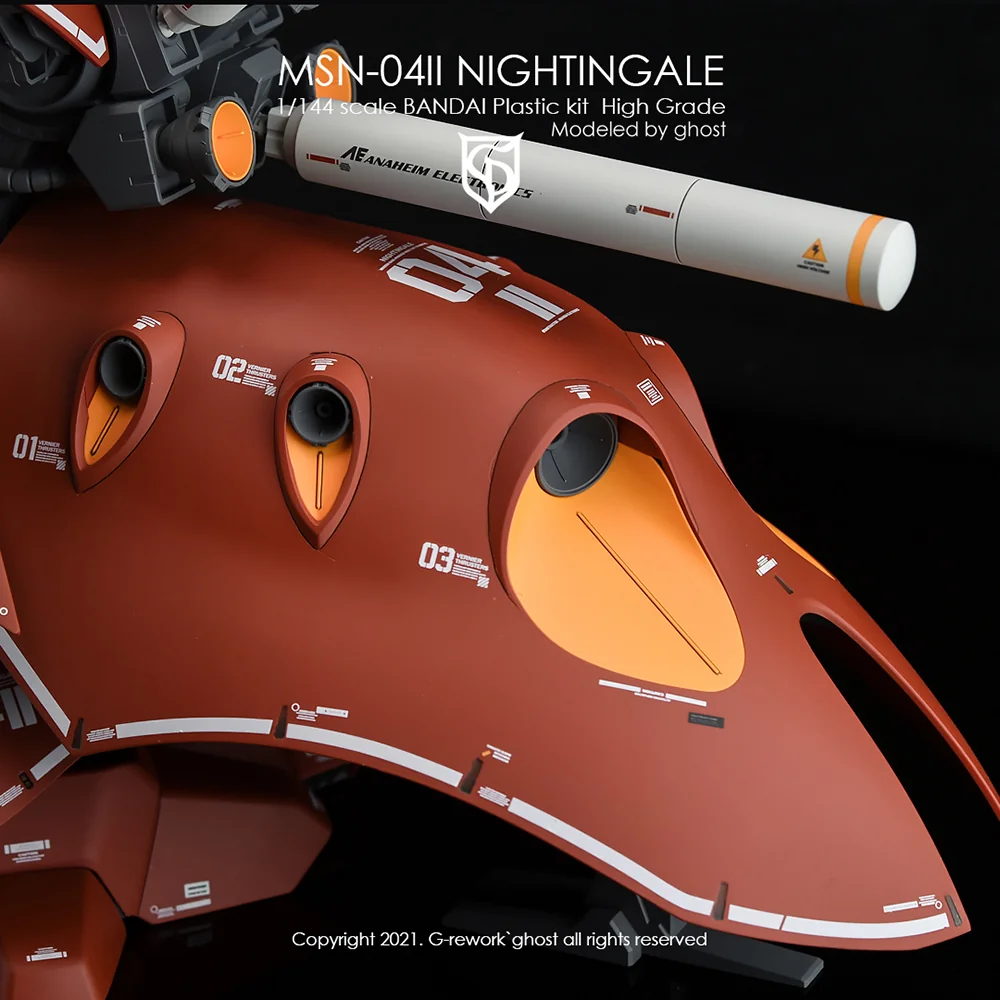 G-rework Decal HGUC #240 Nightingale