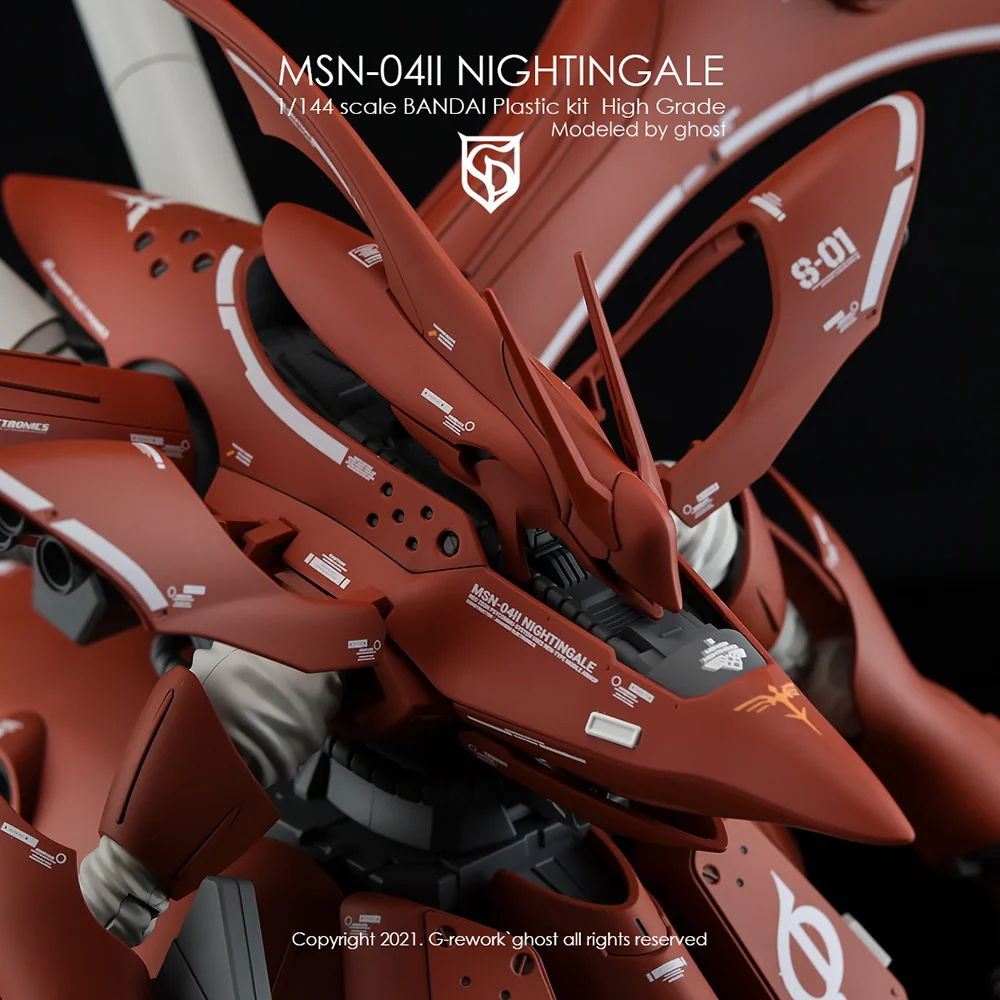 G-rework Decal HGUC #240 Nightingale