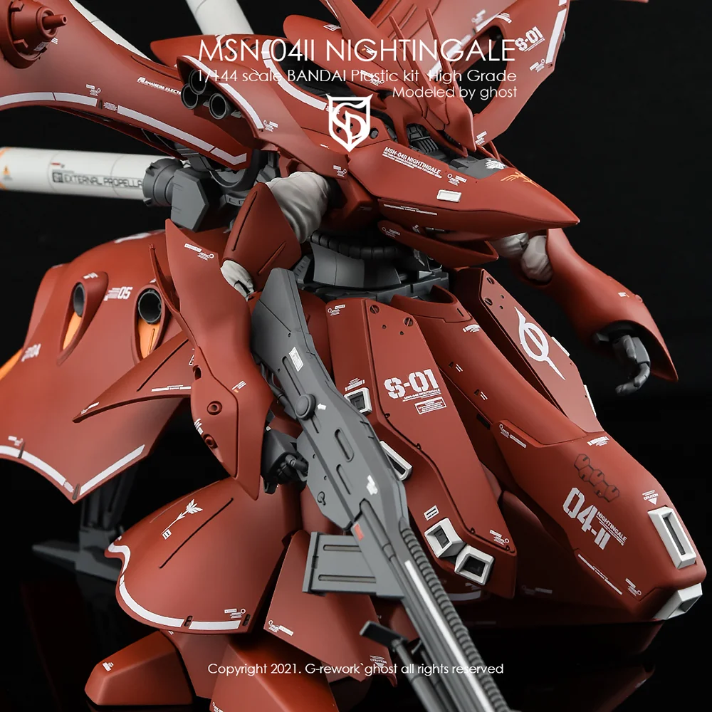 G-rework Decal HGUC #240 Nightingale