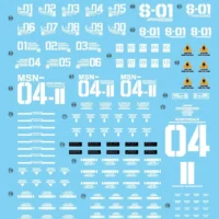 G-rework Decal HGUC #240 Nightingale - Image 17