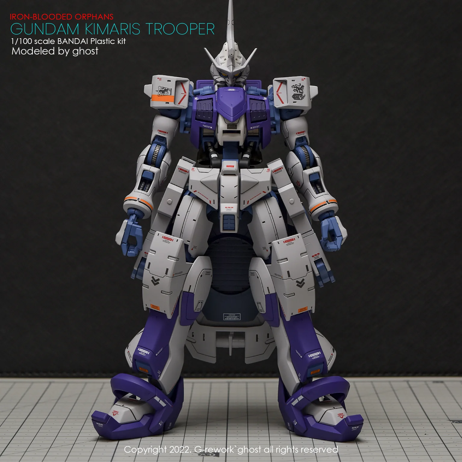 G-rework Decal IBO 1/100 #09 Gundam Kimaris Trooper - Image 2