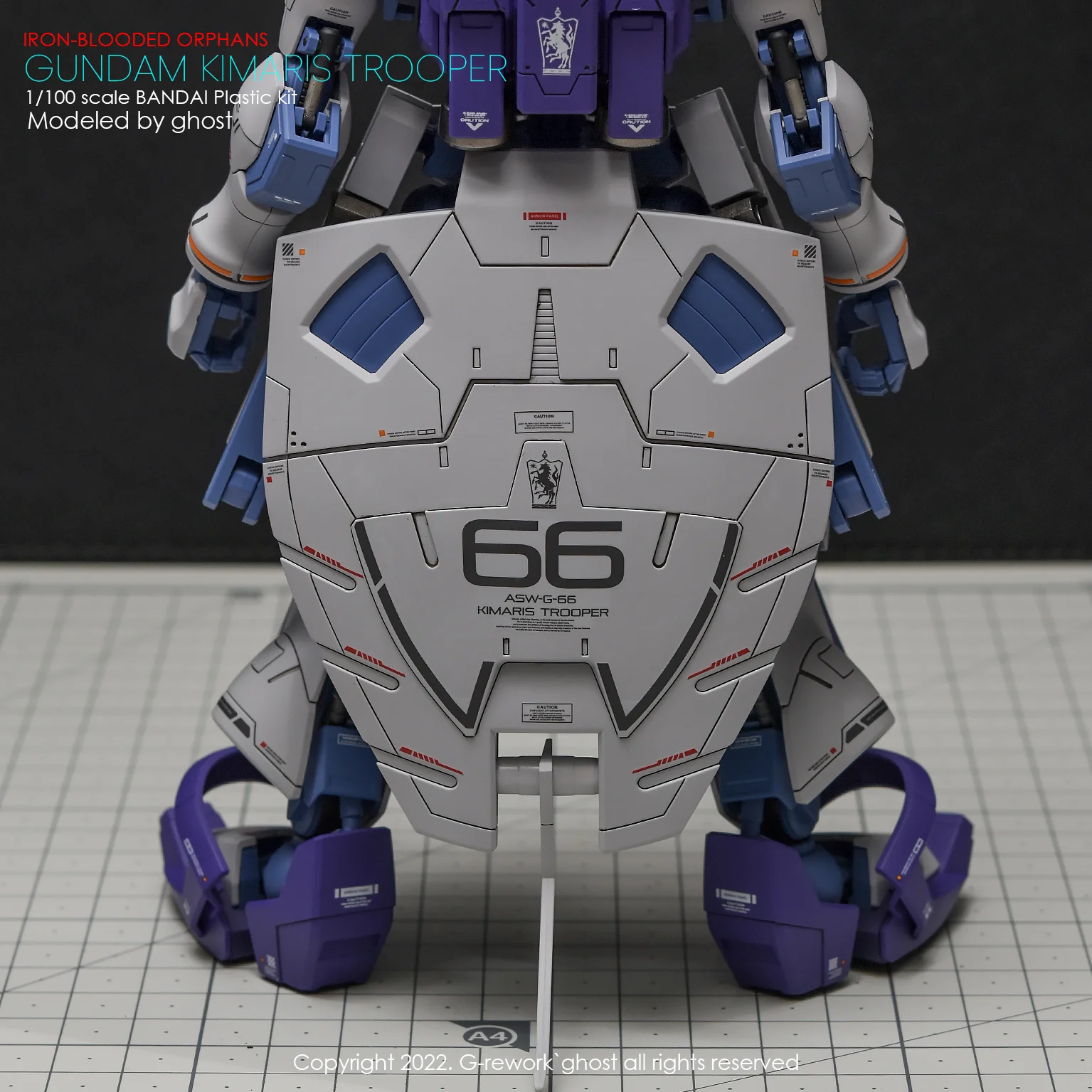 G-rework Decal IBO 1/100 #09 Gundam Kimaris Trooper - Image 4