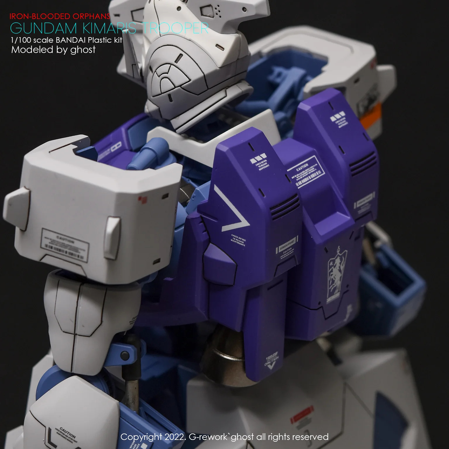 G-rework Decal IBO 1/100 #09 Gundam Kimaris Trooper - Image 6