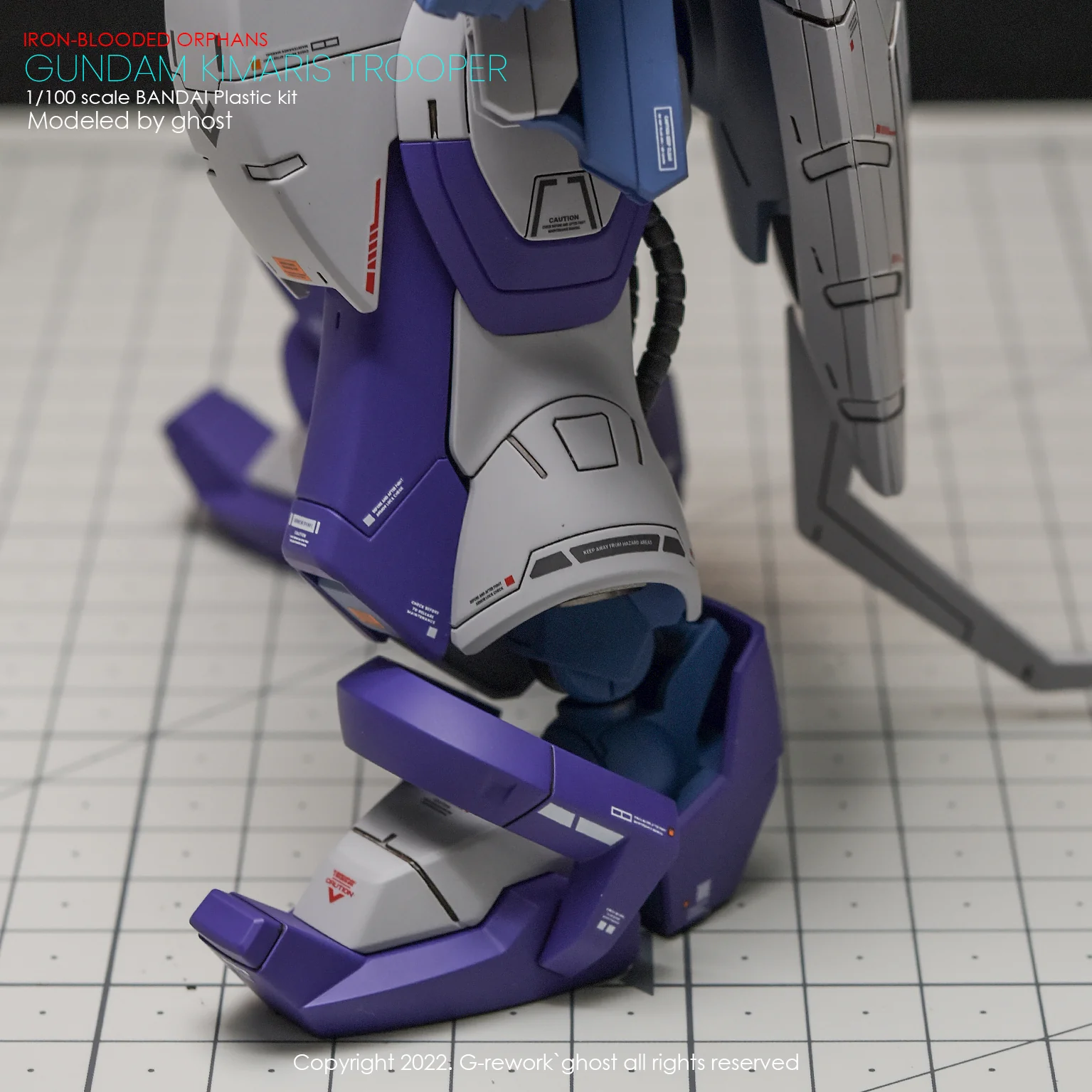 G-rework Decal IBO 1/100 #09 Gundam Kimaris Trooper - Image 8