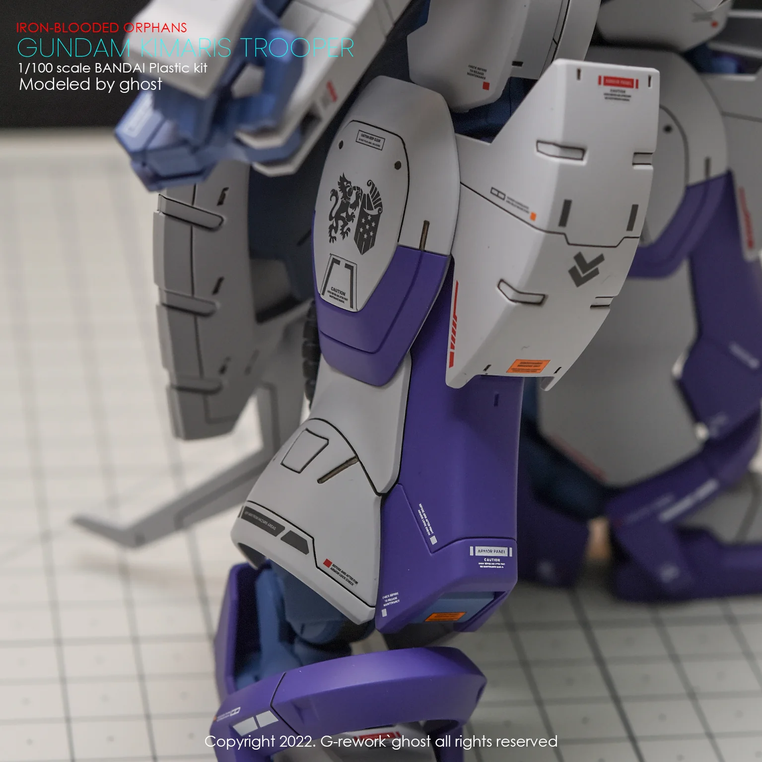 G-rework Decal IBO 1/100 #09 Gundam Kimaris Trooper - Image 9