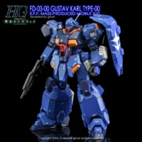 G-rework Decal HGUC #264 Gustav Karl Type-00 - Image 2