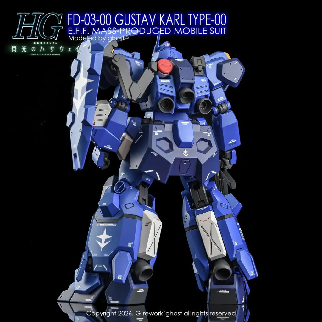 G-rework Decal HGUC #264 Gustav Karl Type-00