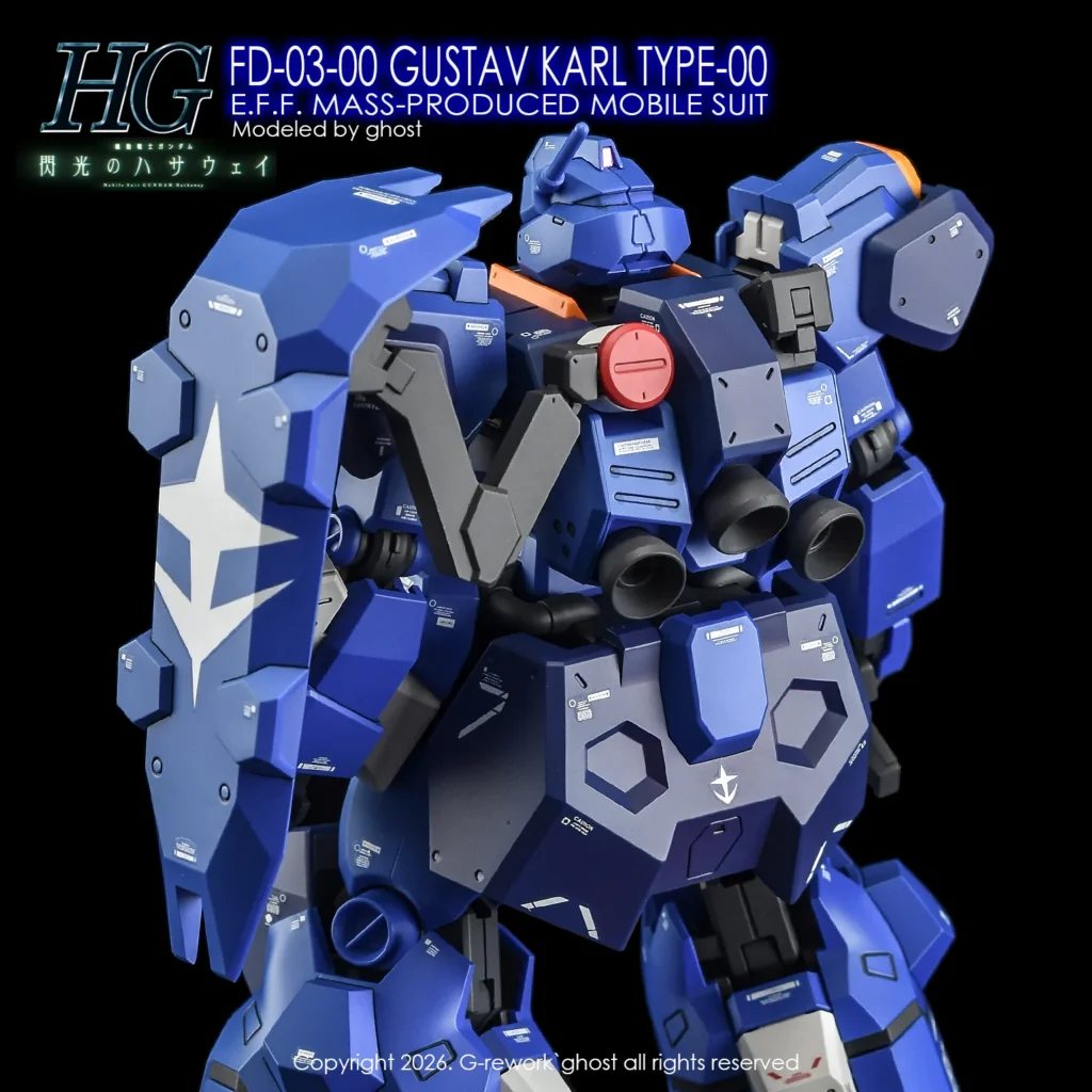 G-rework Decal HGUC #264 Gustav Karl Type-00