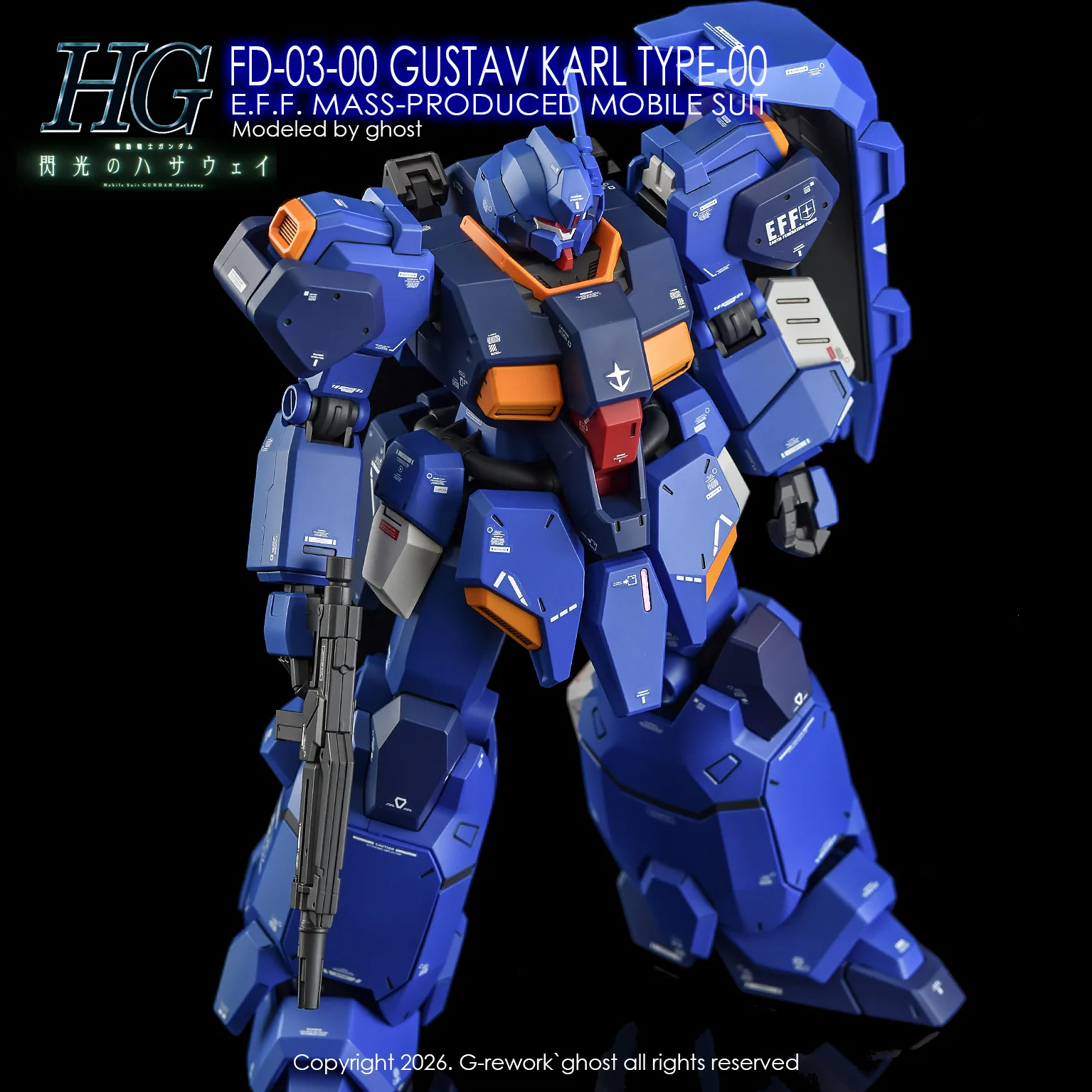 G-rework Decal HGUC #264 Gustav Karl Type-00 - Image 13