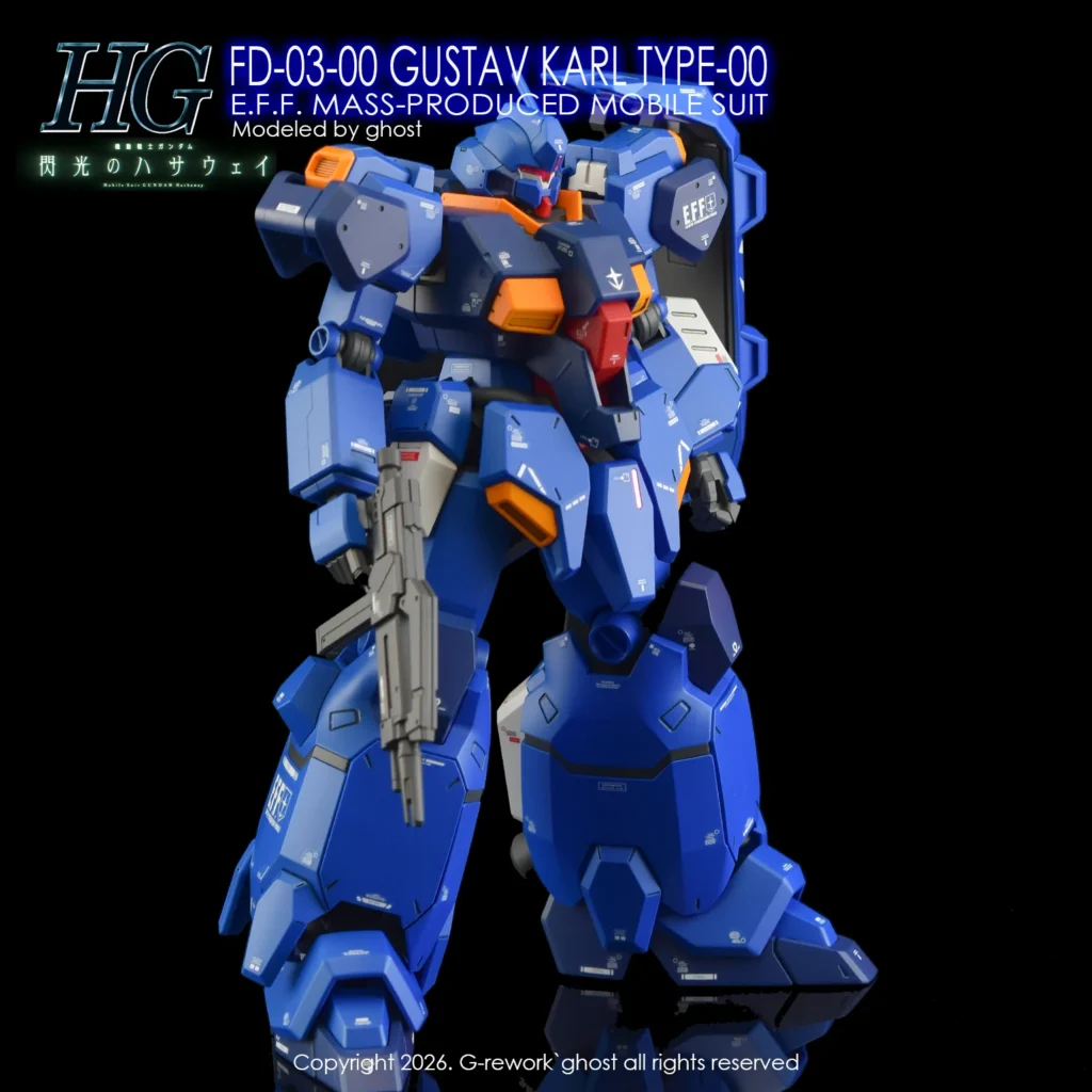 G-rework Decal HGUC #264 Gustav Karl Type-00