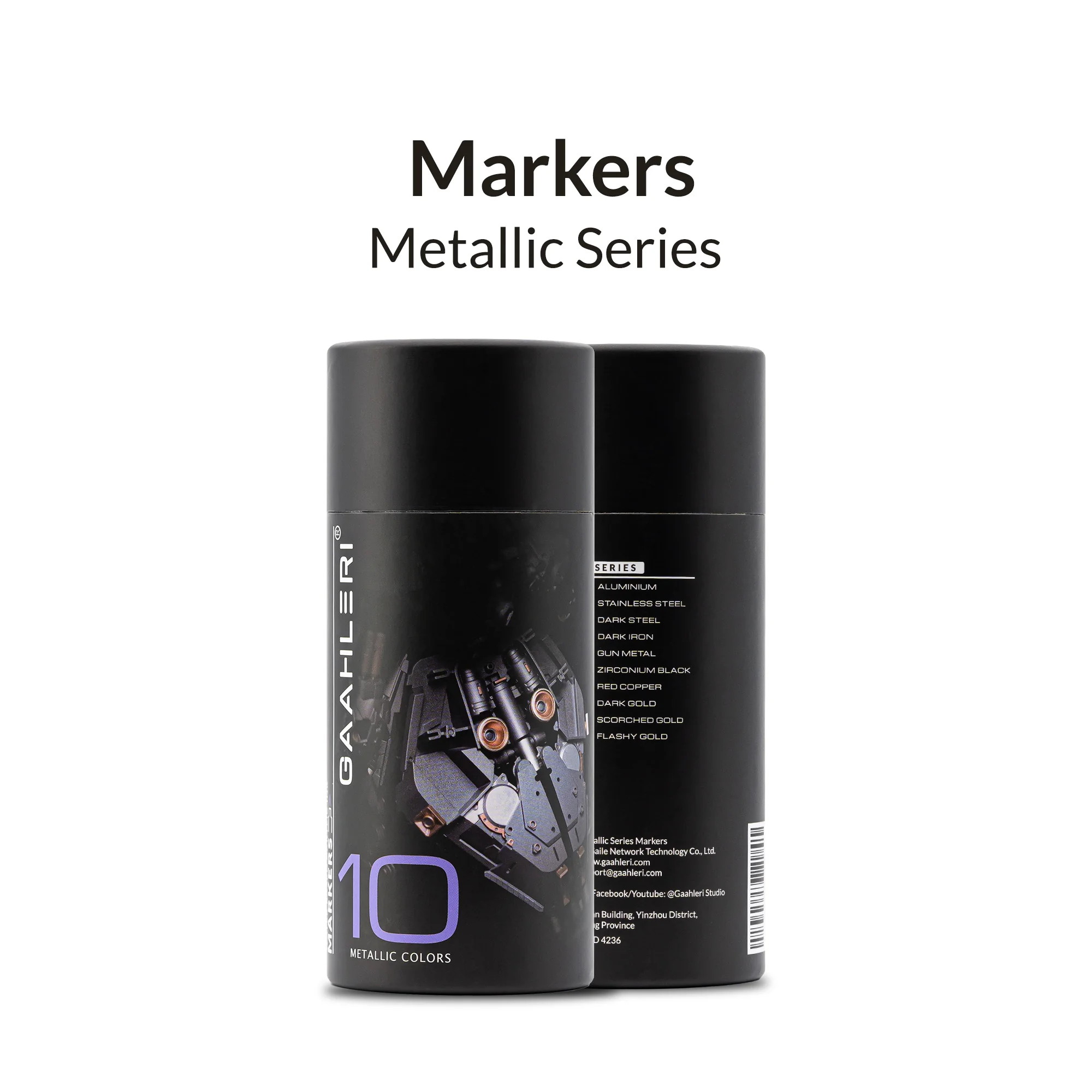Metallic Series Marker Set - Image 1