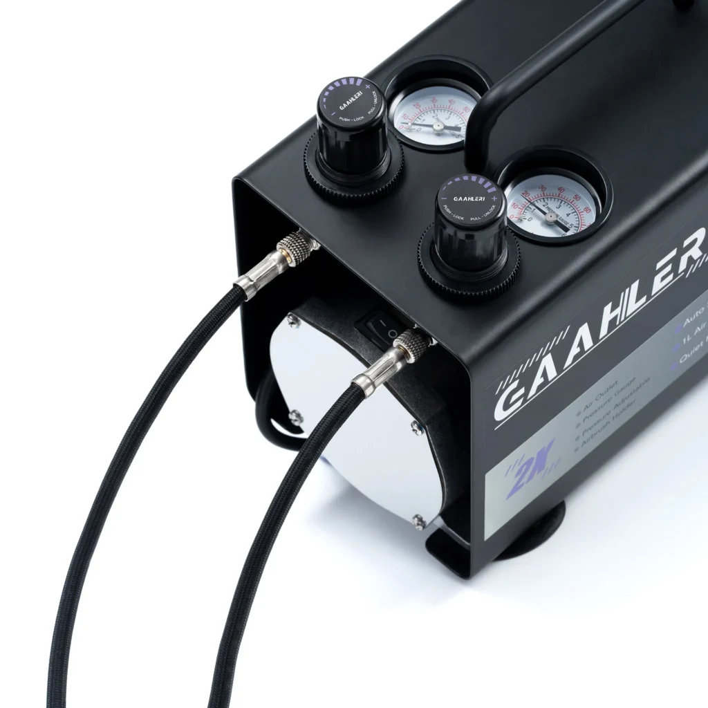 GT-918 Dual Drive Series Airbrush Kit Compressor