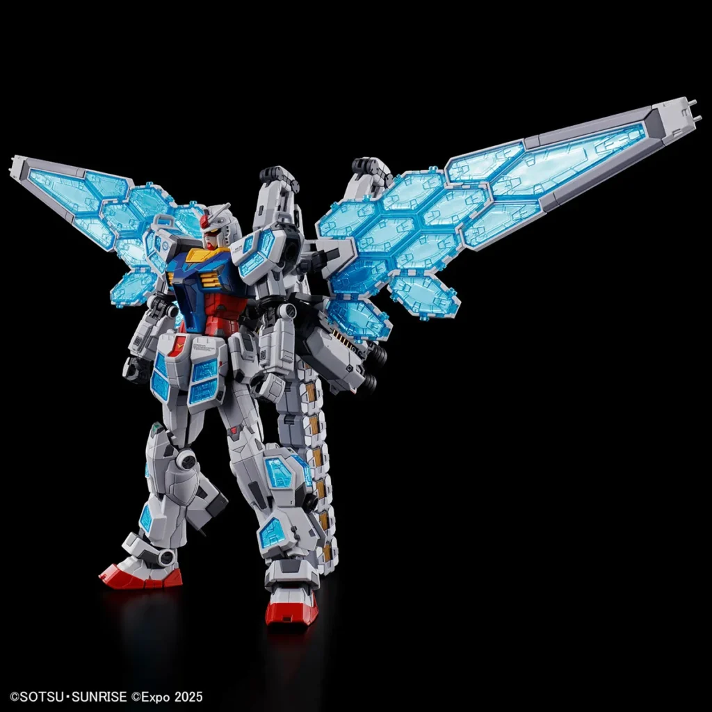 RX-78F00/E Gundam (EX-001 glass feather equipped)