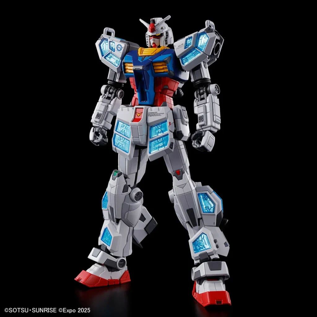 RX-78F00/E Gundam (EX-001 glass feather equipped)