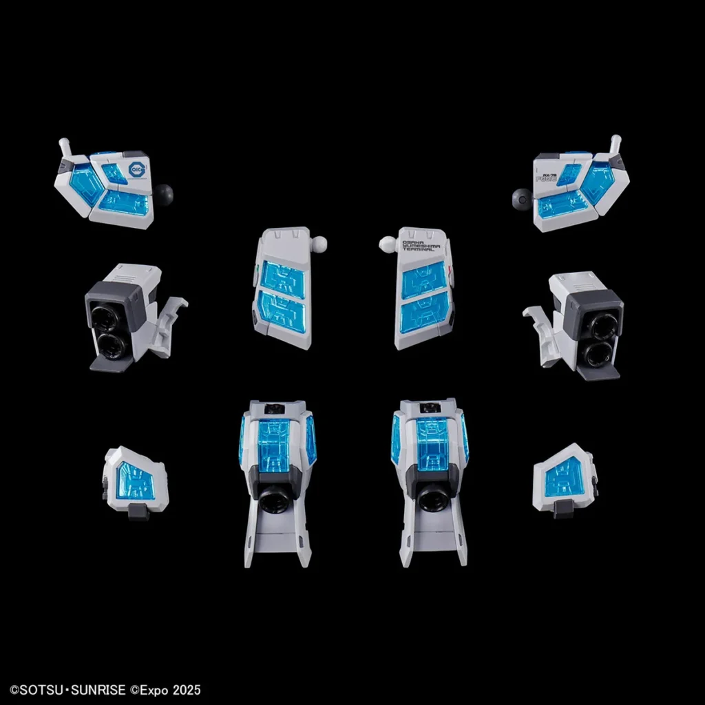 RX-78F00/E Gundam (EX-001 glass feather equipped)