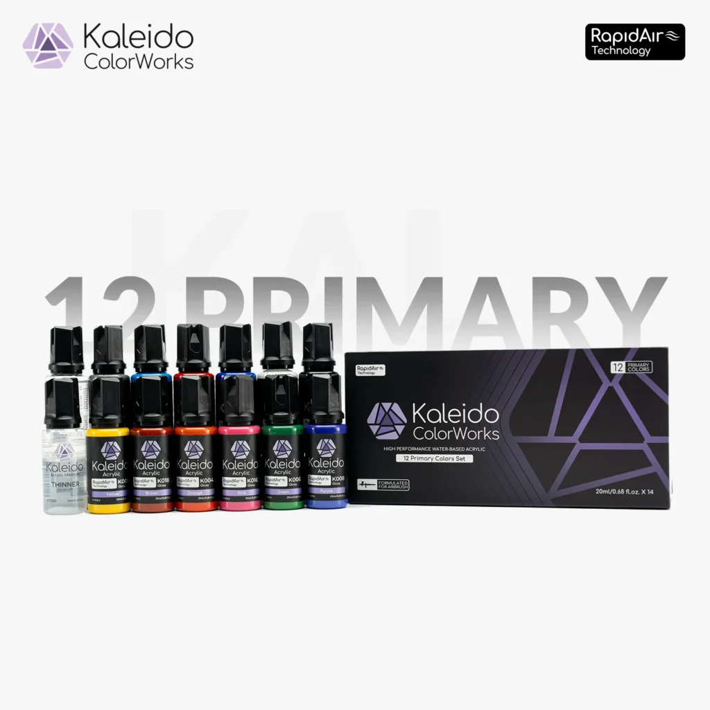 12 Primary Colours Set A