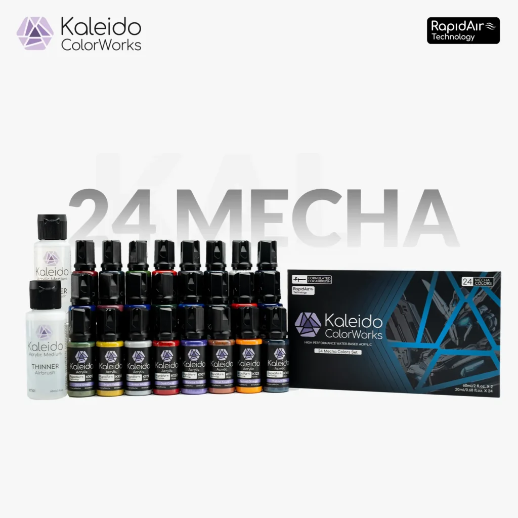 24 Mecha Colours Set A